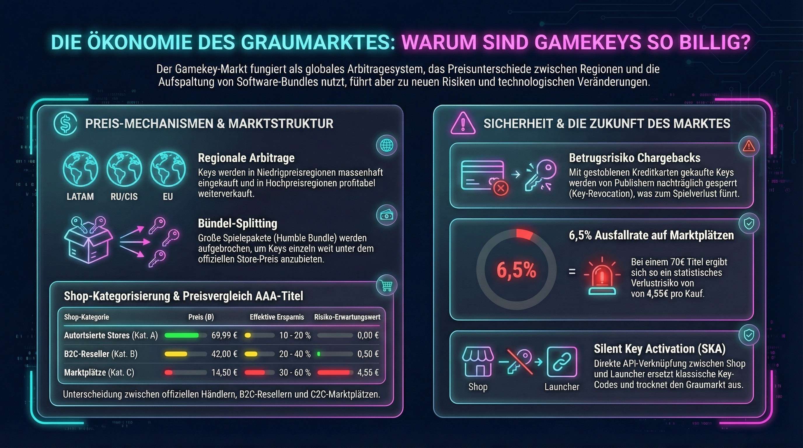 Infografik Keyseller Marktdynamik